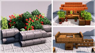 Minecraft 30 Village Decoration Build Ideas and Hacks [upl. by Gemma]