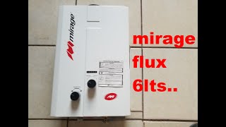 como instalar boiler mirage flux 6L [upl. by Lenno]