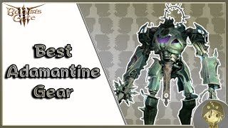 Best Adamantine Gear  BG3 [upl. by Antipus]