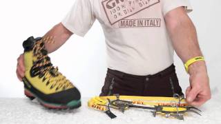 Grivels CrampOMatic crampons binding system [upl. by Joacimah]