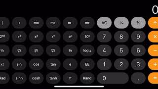 How to use your iPhone for Trigonometry calculations [upl. by Pihc558]