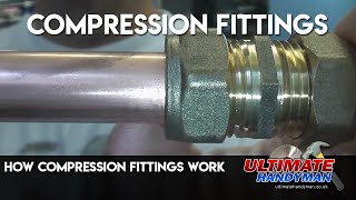 How compression fittings work [upl. by Dnomal]