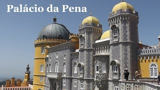 PORTUGAL Pena Palace  Sintra [upl. by Adlesirhc972]