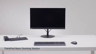 ThinkPad Basic Docking Station Tour [upl. by Berlauda]