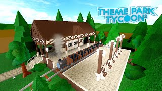 Building DINOSAURS in TPT2  Theme Park Tycoon 2 • 5 [upl. by Britteny605]