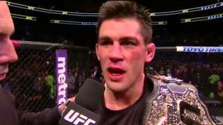 Fight Night Boston Dominick Cruz and TJ Dillashaw Octagon Interview [upl. by Gamber]