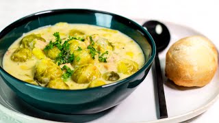 ROSENKOHLKÄSESUPPE  wärmend und herzhaftköstlich [upl. by Arline]