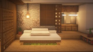 Minecraft Tutorial  Bedroom  Interior 6 [upl. by Gnes]