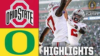 CFP Quarterfinal Ohio State Buckeyes vs Oregon Ducks  Full Game Highlights  ESPN CFB [upl. by Epilif]