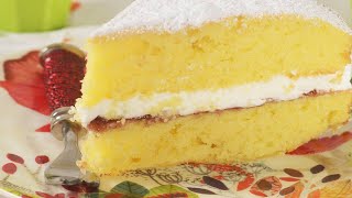 Victoria Sponge Cake Recipe Demonstration  Joyofbakingcom [upl. by Novyak]