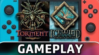 Planescape Torment and Icewind Dale Enhanced Editions  First 30 Minutes on Switch [upl. by Gabriel]