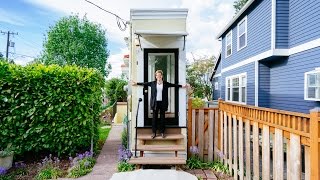 Seattle Spite House Tiny Home Tour  Zillow [upl. by Fugate]