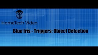 Blue Iris Triggers  Object Detection [upl. by Ahsineg]