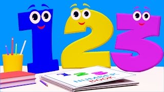 Numbers Song  Learn Counting From 1 to 10  123  Nursery Rhymes Videos For Children by Kids Tv [upl. by Photima]