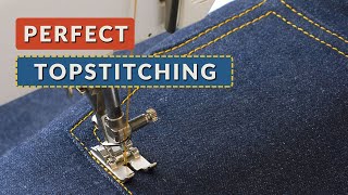 Sew Perfect Topstitching 8 Things You Need To Know [upl. by Nilac128]