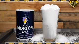 Can Salt Turn Into Snow DEBUNKING 5Min Crafts [upl. by Akemak]