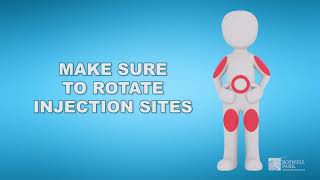 How to inject Cosentyx Prefilled Syringe [upl. by Edrick]