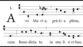 Ave Maria  Gregorian Chant [upl. by Glaudia]