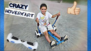 Crazy Hoverkart Ride MAX SPEED [upl. by Albion]