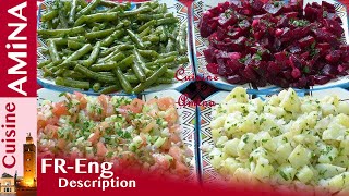 سلطات مغربية  Salades marocaines [upl. by Llehcram]