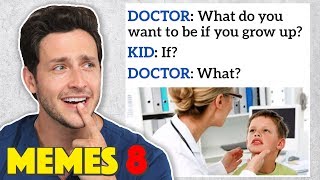 Doctor Reacts to RIDICULOUS Medical Memes 8 [upl. by Htilil]