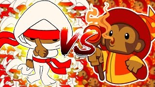 Bloons TD Battles  NINJAS VS WIZARDS  THE ULTIMATE TEST OF TOWERS [upl. by Laenej540]