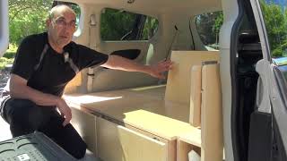 DIY Camper for the Chrysler Pacifica Hybrid Minivan  Overview [upl. by Ignatz]