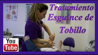 Tratamiento y recuperación de un esguince de TOBILLO [upl. by Ettelracs]