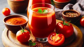 How to Make Healthy Tomato Juice And Why You Must Drink It [upl. by Ellord]