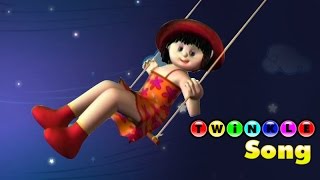 Twinkle Song from Manchadi  Malayalam animated Nursery rhyme for Kids [upl. by Corena984]