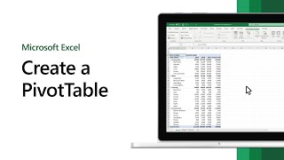 Create a PivotTable in Microsoft Excel [upl. by Enelahs]