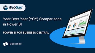 Year Over Year YOY Comparisons in Power BI [upl. by Eylrac]