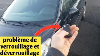 Tuto réparation le problème de verrouillage et déverrouillage sur la peugeot HDI الحل [upl. by Enomar]