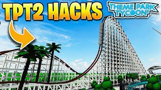 How to build an EASY ENTRANCE In Theme Park Tycoon 2 [upl. by Aryas150]