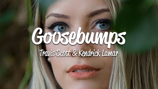 Travis Scott  Goosebumps Lyrics ft Kendrick Lamar [upl. by Attekahs]