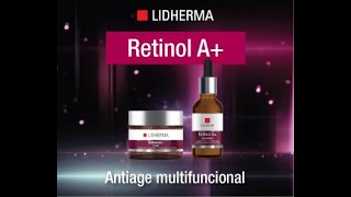 Lidherma presenta Retinol A  Antiage multifuncional [upl. by Selby]