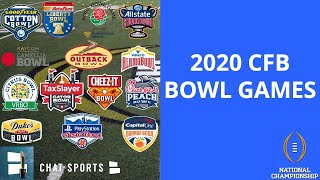 College Football Bowl Games 202021 Schedule Matchups Dates Times And Locations [upl. by Ynots]