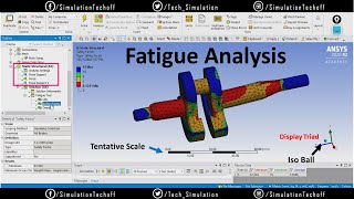 Fatigue Analysis in Ansys Workbench  Lesson 36  Ansys Tutorial [upl. by Aaren958]