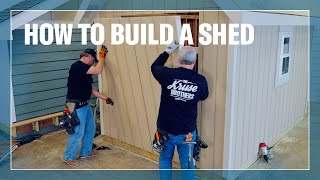 How to Build a Shed with LP® Outdoor Building Solutions® [upl. by Wein]