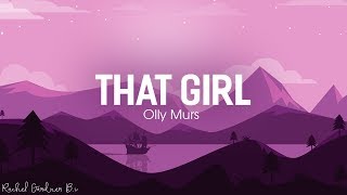 That Girl  Lyrics  Olly Murs [upl. by Itida]