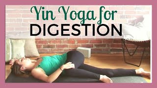 30 min Yin Yoga for Digestion  Reduce Bloating amp Cramps [upl. by Otte]