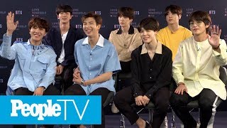 Full Interview BTS On What They Love About Themselves Each Other Dream Artist Collabs  PeopleTV [upl. by Eneloc307]