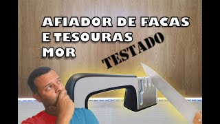 Como usar Afiador de facas e tesouras MOR [upl. by Daphie]