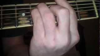 how to play cumbersome on guitar by 7 mary 3  easy beginner guitar tutorial [upl. by Irtak]