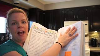 Create a Household Management Binder [upl. by Rumery]