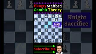 Stafford Gambit Chess Opening Tactics [upl. by Trant647]