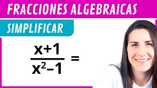 SIMPLIFICACIÓN de FRACCIONES Algebraicas 🍕 [upl. by Burkhard]