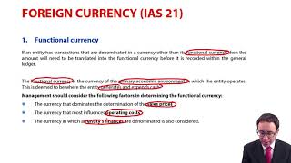 IAS 21  Introduction  ACCA Financial Reporting FR [upl. by Zipnick]