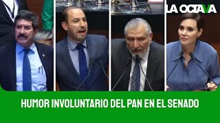 ZAFARRANCHO en el SENADO ENTRE la HISTERIA de LILLY TÉLLEZ y la NECEDAD de MARKO CORTÉS [upl. by Enoitna]