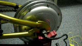 Brushless Hub motor as 3 phase generator [upl. by Leirej]